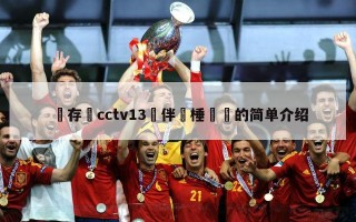 鐩存挱cctv13鏂伴椈棰戦亾的简单介绍